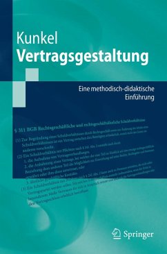 Vertragsgestaltung (eBook, PDF) - Kunkel, Carsten