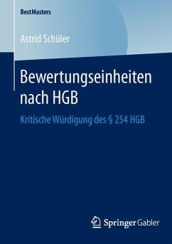 Bewertungseinheiten nach HGB (eBook, PDF) - Schüler, Astrid