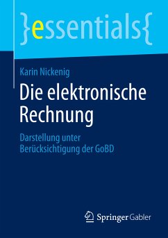 Die elektronische Rechnung (eBook, PDF) - Nickenig, Karin