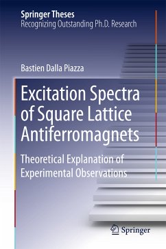Excitation Spectra of Square Lattice Antiferromagnets (eBook, PDF) - Dalla Piazza, Bastien
