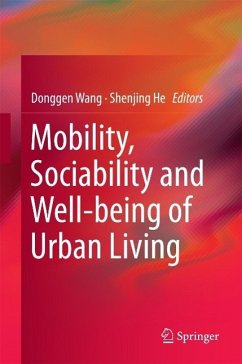 Cover Mobility, Sociability and Well-being of Urban Living (eBook, PDF)