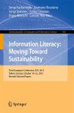 Information Literacy: Moving Toward Sustainability (eBook, PDF)