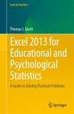 Excel 2013 for Educational and Psychological Statistics (eBook, PDF)