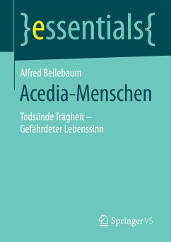 Acedia-Menschen (eBook, PDF) - Bellebaum, Alfred