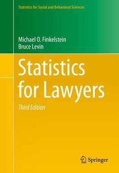 Statistics for Lawyers (eBook, PDF) - Finkelstein, Michael O.; Levin, Bruce