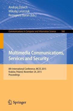 Cover Multimedia Communications, Services and Security (eBook, PDF)