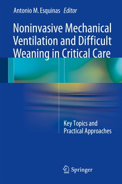 Noninvasive Mechanical Ventilation and Difficult Weaning in Critical Care (eBook, PDF)