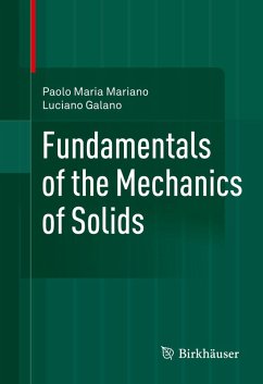 Fundamentals of the Mechanics of Solids (eBook, PDF) - Mariano, Paolo Maria; Galano, Luciano