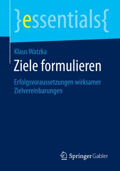 Ziele formulieren (eBook, PDF) - Watzka, Klaus