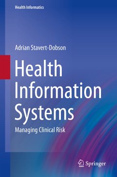 Health Information Systems (eBook, PDF) - Stavert-Dobson, Adrian