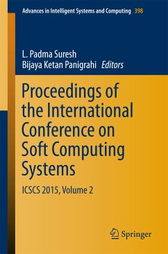 Proceedings of the International Conference on Soft Computing Systems (eBook, PDF)