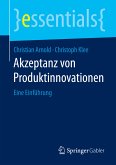 Akzeptanz von Produktinnovationen (eBook, PDF)