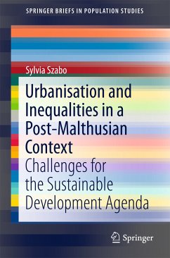 Urbanisation and Inequalities in a Post-Malthusian Context (eBook, PDF) - Szabo, Sylvia
