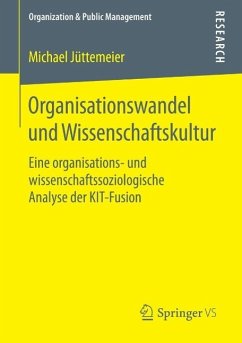 Organisationswandel und Wissenschaftskultur (eBook, PDF) - Jüttemeier, Michael