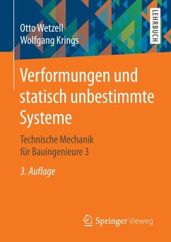 Verformungen und statisch unbestimmte Systeme (eBook, PDF) - Wetzell, Otto; Krings, Wolfgang