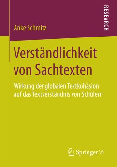 Verständlichkeit von Sachtexten (eBook, PDF) - Schmitz, Anke