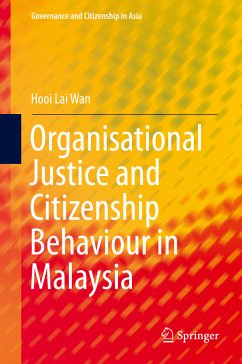 Organisational Justice and Citizenship Behaviour in Malaysia (eBook, PDF) - Lai Wan, Hooi