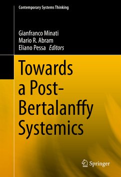 Towards a Post-Bertalanffy Systemics (eBook, PDF)