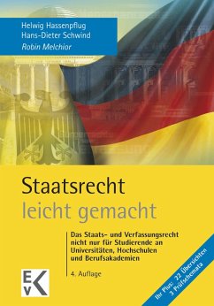 Staatsrecht - leicht gemacht (eBook, PDF) - Melchior, Robin