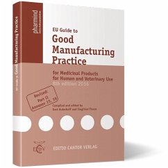 Cover EU Guide to Good Manufacturing Practice for Medicinal Products for Human and Veterinary Use