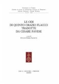 Le odi di Quinto Orazio Flacco tradotte da Cesare Pavese. (eBook, PDF)