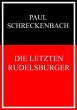 Die letzten Rudelsburger (eBook, ePUB) - Bild 1