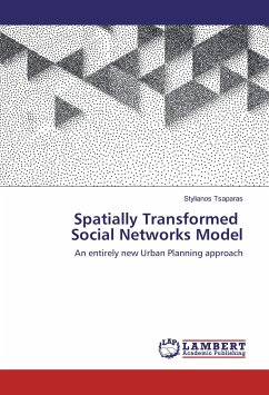 Spatially Transformed Social Networks Model