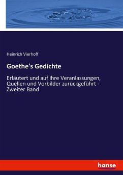 Goethe's Gedichte - Vierhoff, Heinrich