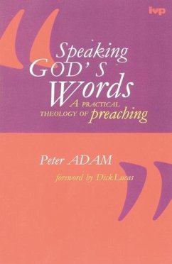 Speaking God's words - Adam, Dr Peter