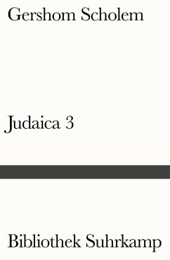 Judaica III - Scholem, Gershom