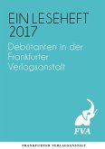 Debütanten in der Frankfurter Verlagsanstalt (eBook, ePUB)