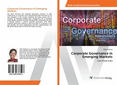 Corporate Governance in Emerging Markets