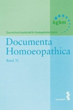 Cover Documenta Homoeopathica