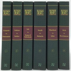 Matthew Henry's Commentary on the Whole Bible, Complete 6-Volume Set - Henry, Matthew
