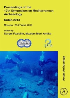 Cover SOMA 2013. Proceedings of the 17th Symposium on Mediterranean Archaeology