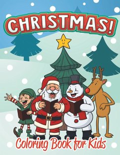 Christmas Coloring Book for Kids (Holiday Coloring Books For Kids 1) - Small, Melody