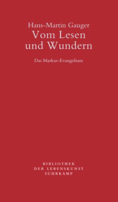 Cover Vom Lesen und Wundern