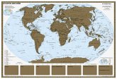 Stiefel Rubbelkarte Staaten der Erde, ohne Metallbeleistung
