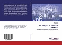 Job Analysis in Research Institutes