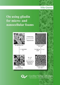 On using gliadin for micro- and nanocellular foams - Quester, Silke