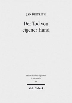 Der Tod von eigener Hand - Dietrich, Jan