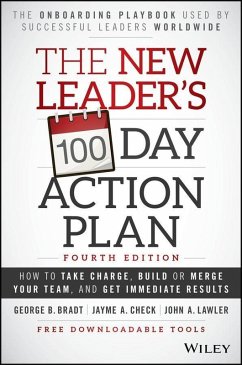 The New Leader's 100-Day Action Plan (eBook, PDF) - Bradt, George B.; Check, Jayme A.; Lawler, John A.