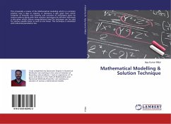 Mathematical Modelling & Solution Technique