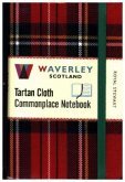 Royal Stewart: Waverley Genuine Tartan Cloth Commonplace Notebook (9cm x 14cm)