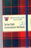 Robertson: Waverley Genuine Tartan Cloth Commonplace Notebook (9cm x 14cm)