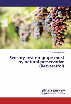 Sensory test on grape must by natural preservative (Resveratrol) - Kaur, Charanpreet