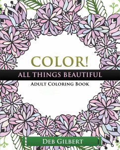 Cover Color! All Things Beautiful Adult Coloring Book