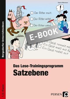 Das Lese-Trainingsprogramm: Satzebene (eBook, PDF) - Wemmer, Katrin