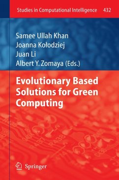 Evolutionary Based Solutions for Green Computing (eBook, PDF)