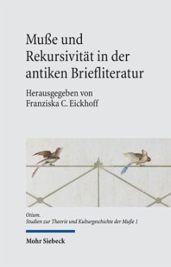 Cover Muße und Rekursivität in der antiken Briefliteratur